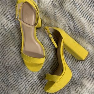 Platform sandals - never worn!